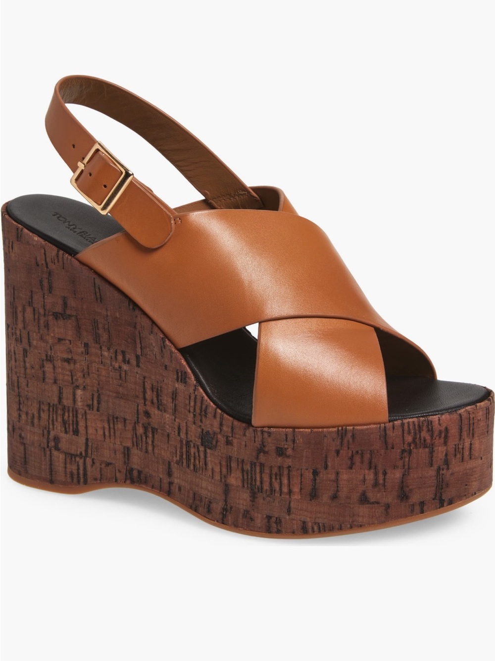 NEW Tony Bianco Vogue Platform Wedge Sandal in Tan Como